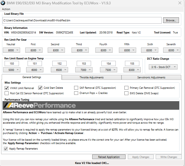 MSS60 Binary Modification Tool V1.9.3 Crack MSS60 Binary Modification Tool V1.9.3 Crack