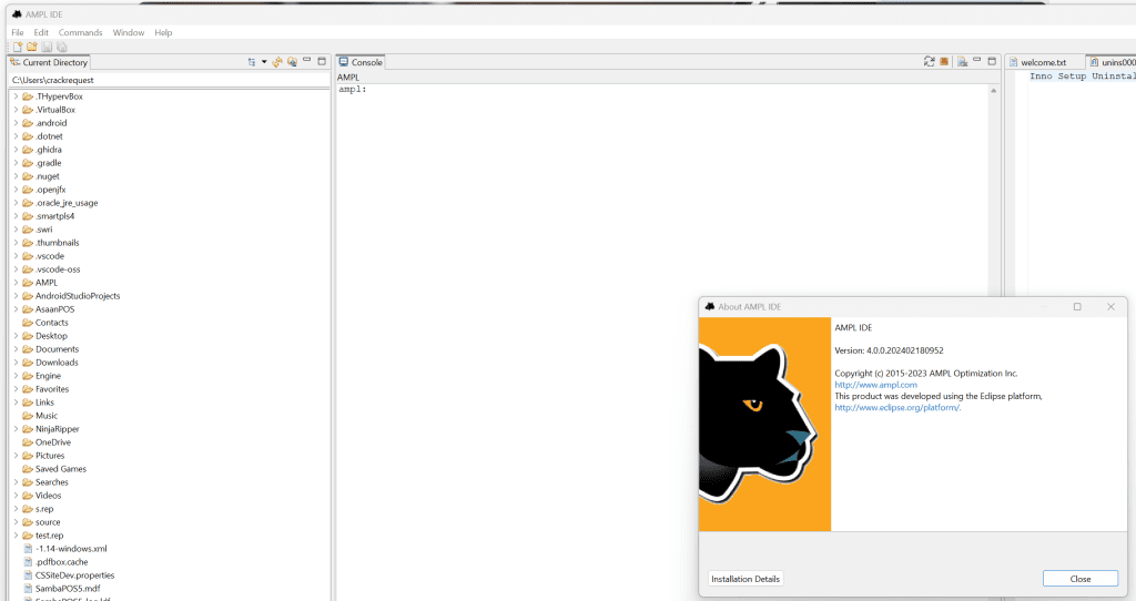 ampl optimization crack(Ample ide 4) ampl optimization crack(Ample ide 4)