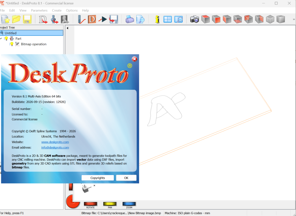 DeskProto Version 8.1 Commercial License DeskProto Version 8.1 Commercial License